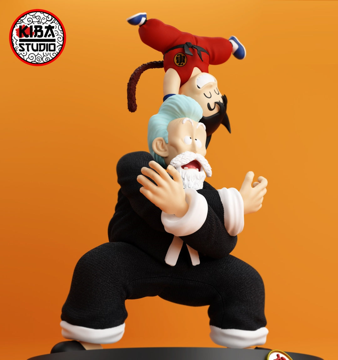 Goku &amp; Roshi (Free Shipping) (Unpainted Assembly Kit) / Painted to order!