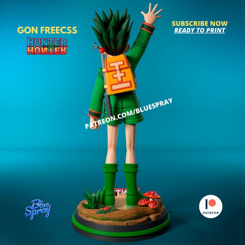 Aventúrate con Gon Freecss: Figura de Colección a Escala 1/6 de Hunter x Hunter - tu tienda de impresión 3D