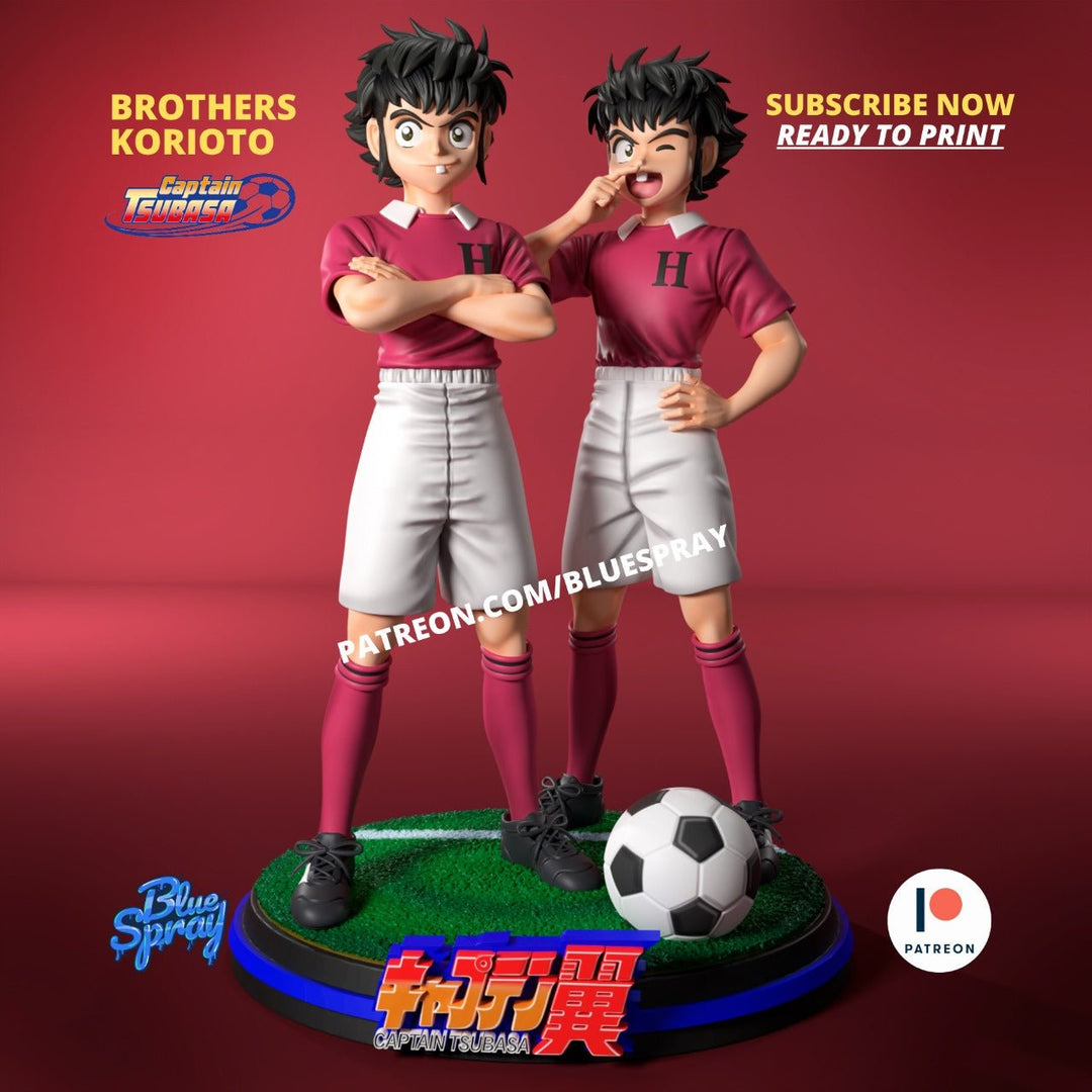 La Fuerza de los Hermanos Koriotto en tu Colección! Figuras a Escala 1/6 de Captain Tsubasa - tu tienda de impresión 3D