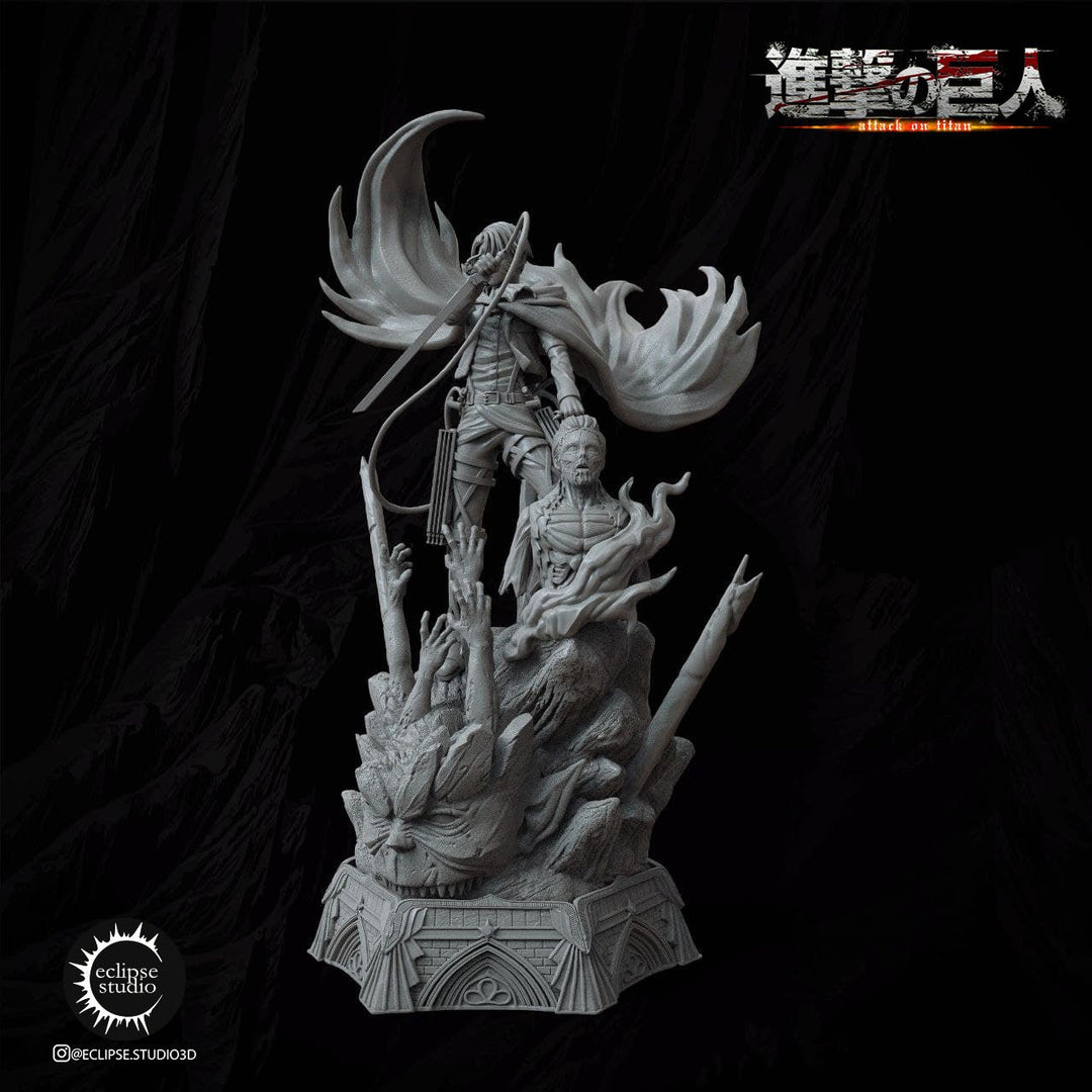 Eren Jaeger (Attack on Titan) (Unpainted Assembly Kit) / Painted to order!