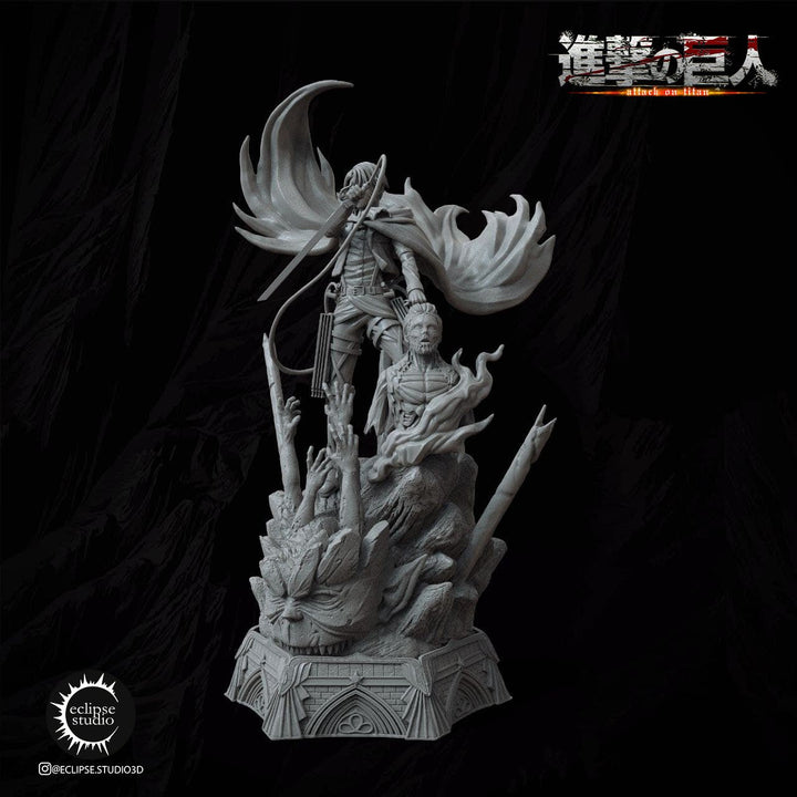 Eren Jaeger (Attack on Titan) (Unpainted Assembly Kit) / Painted to order!