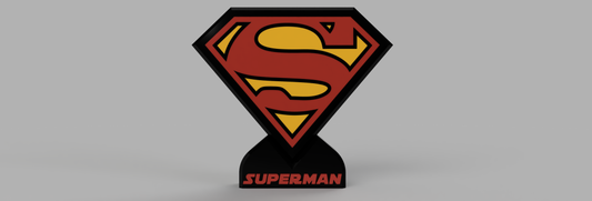 Lámpara led inspirada en la película (SUPERMAN)